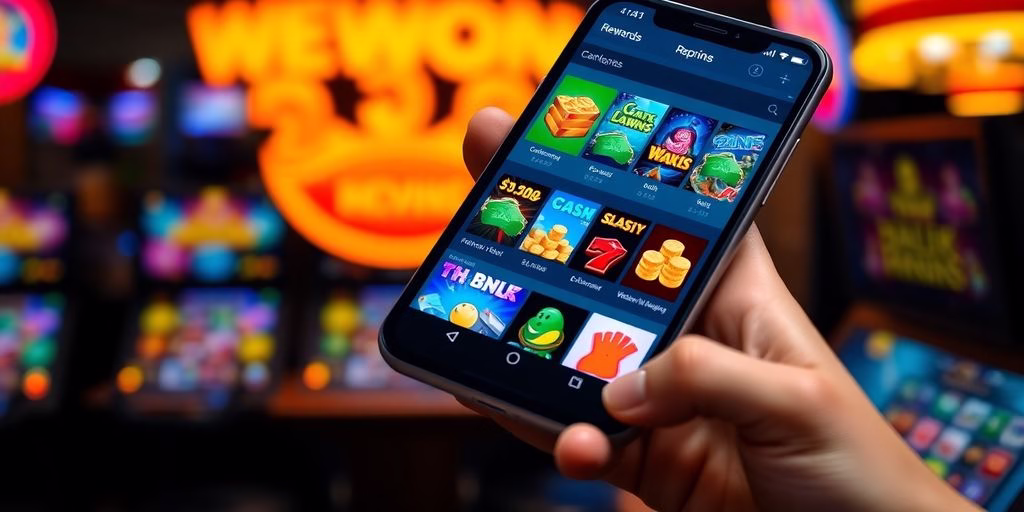Top 5 Apps That Pay Real Cash for Gaming: Withdrawal Proof from Nigeria, India, & Brazil 2 Smartphone displaying gaming apps with cash icons.